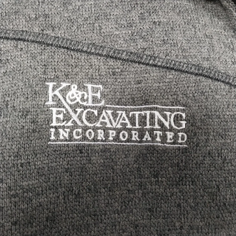 KUIU Base Camp Sweater Mens XL Gray High Loft Full Zip Jacket Fleece Outdoor